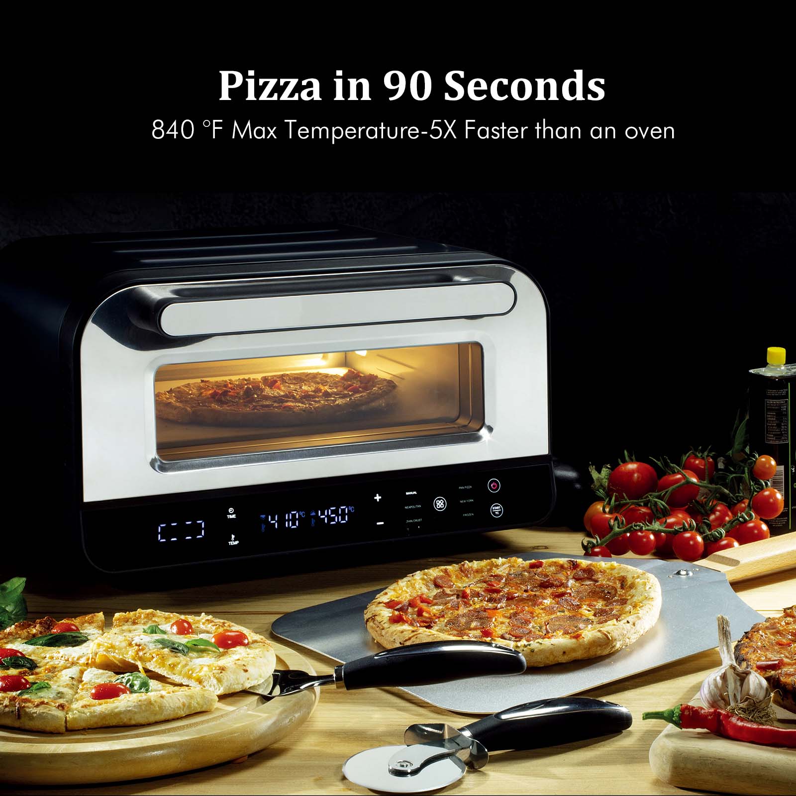 K*b様 4.3.8 動作品　Electric Pizza Oven 訳あり　ピ Amazon.com: ZXMT Commercial Pizza Oven Double-Layer Electric